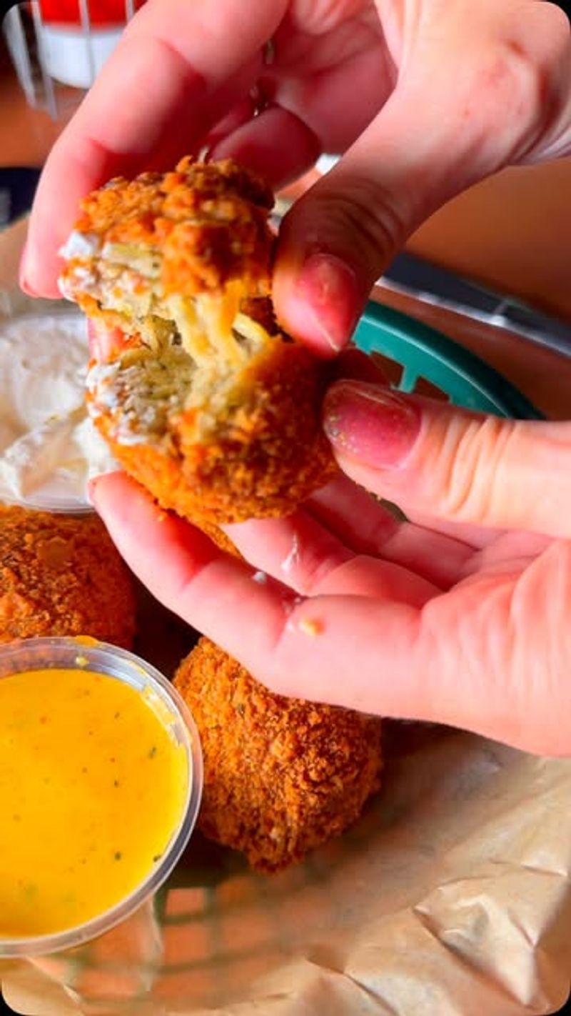 Akron's Sauerkraut Balls Sandwich