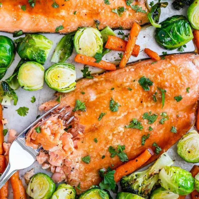 Maple Glazed Salmon