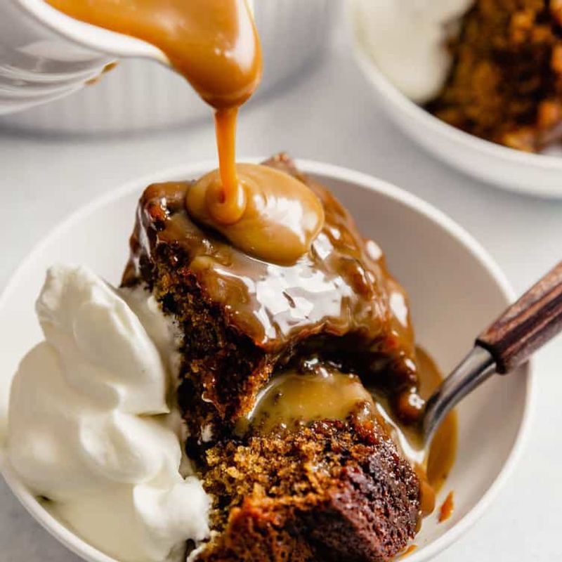 Sticky Toffee Pudding from England