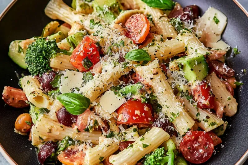Zesty Italian Antipasto Pasta Salad