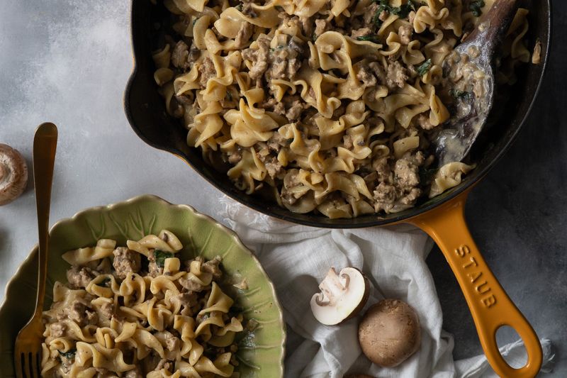 Turkey Stroganoff