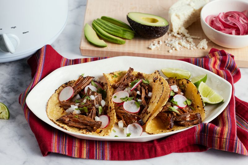 Beef Barbacoa Tacos