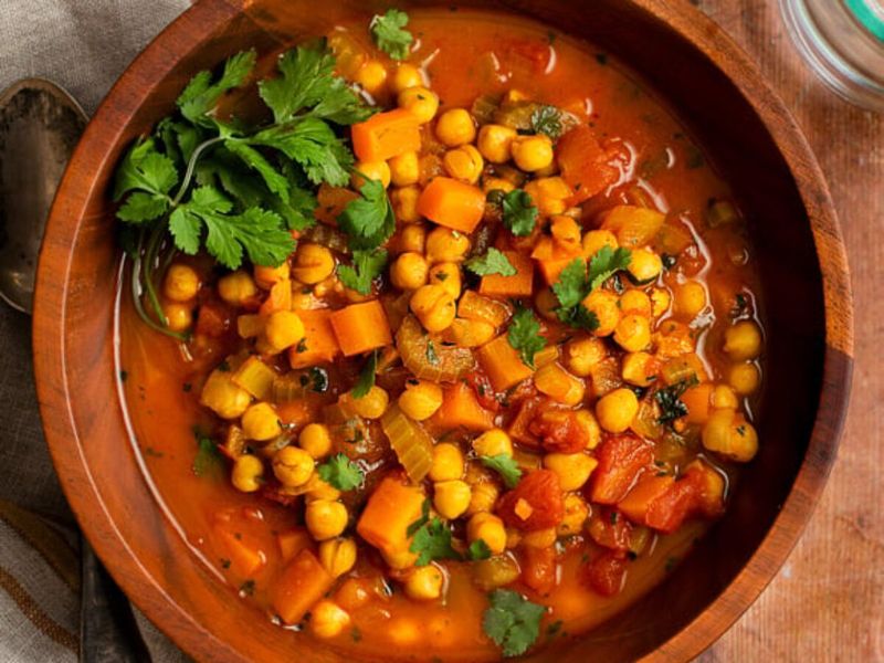 Moroccan Chickpea Soup
