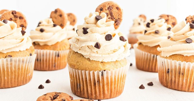 Cookie Dough Delight Cupcake