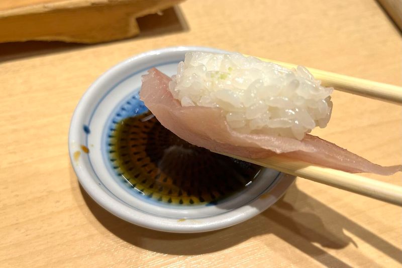 Dipping Fish Side First