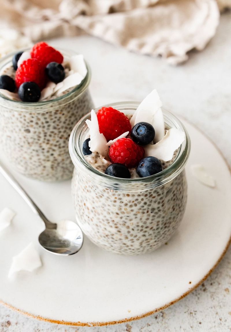 Coconut Vanilla Chia Pudding