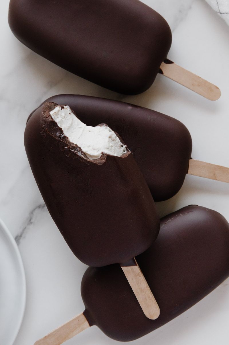 Chocolate Dipped Ice Cream Bar