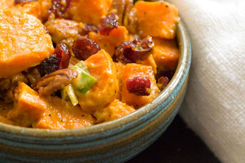 Sweet Potato and Pecan Salad