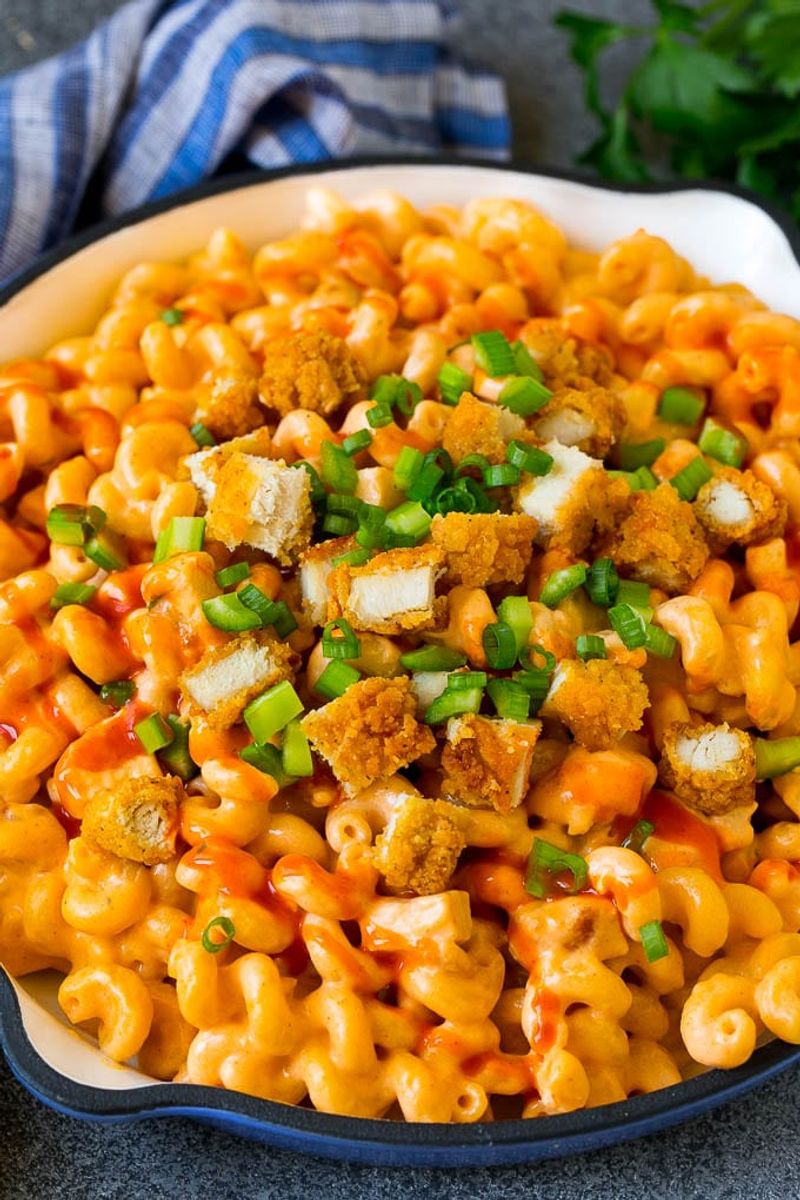 Buffalo Chicken Mac & Cheese