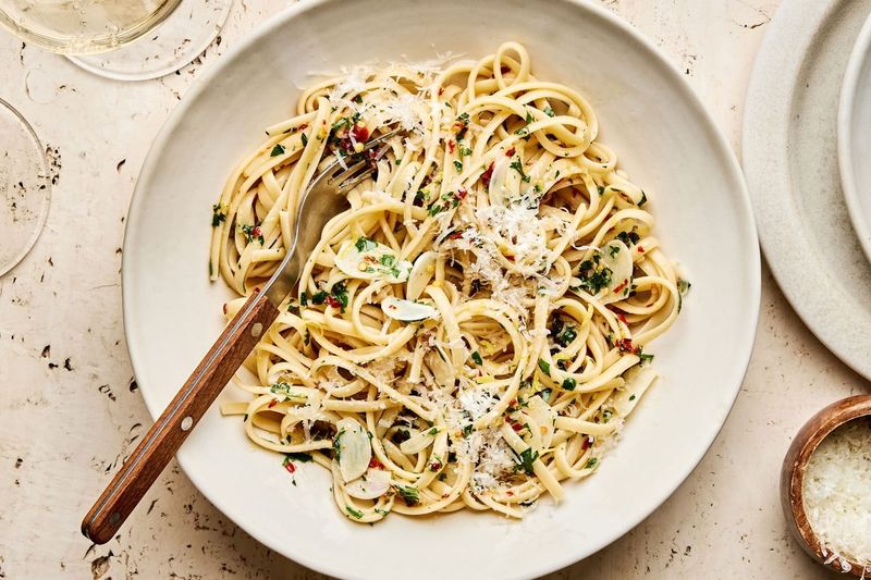 Lemon Garlic Pasta