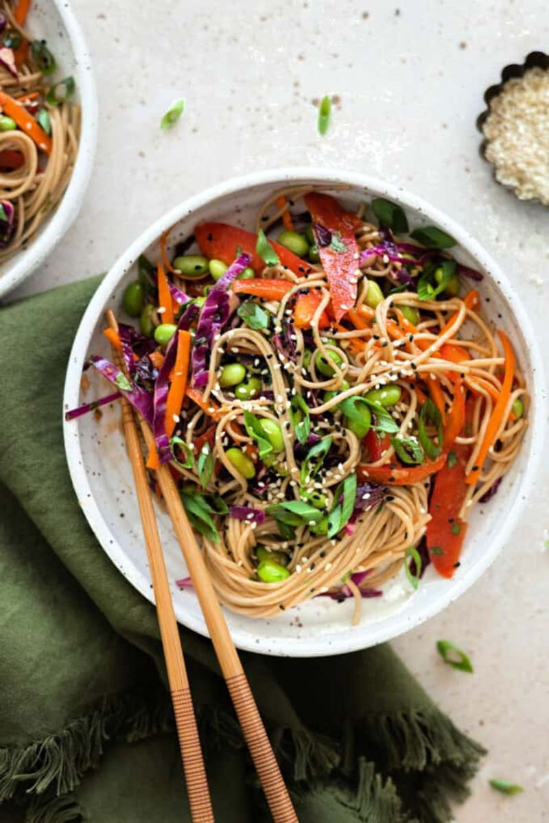 Chilled Soba Noodle Salad