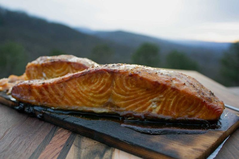 Washington: Salmon with Cedar Plank