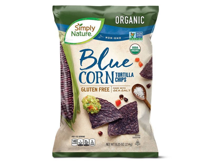 Aldi's Simply Nature Organic Tortilla Chips