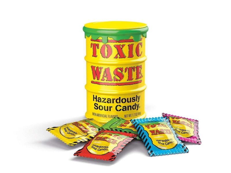 Toxic Waste Hazardously Sour Candy
