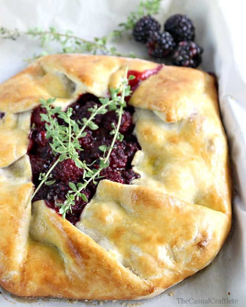 Blackberry Thyme Harmony Pie