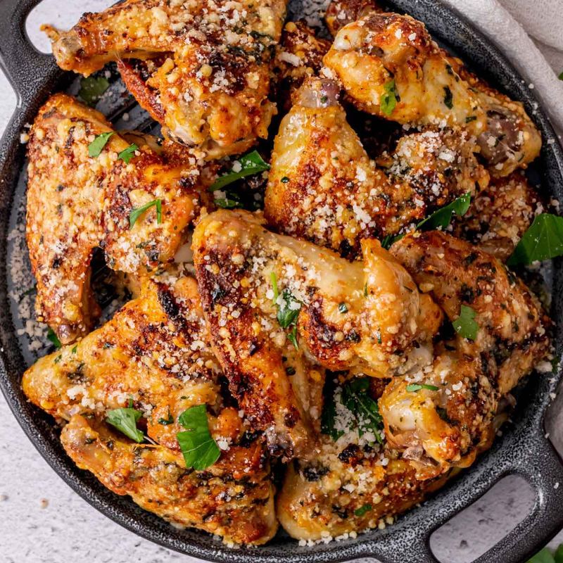 Garlic Parmesan Wings