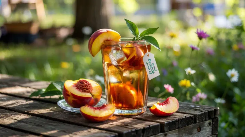 Peach Iced Tea Delight