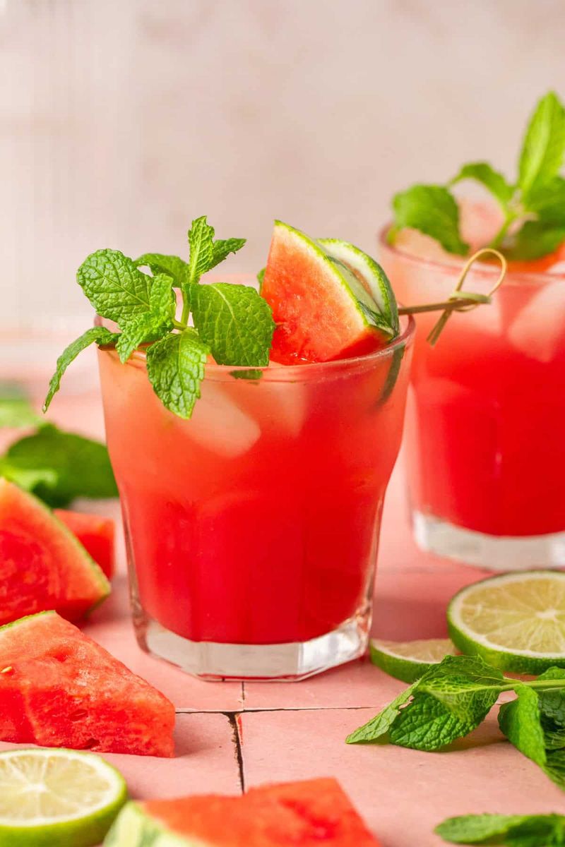 Watermelon Mojito Mocktail