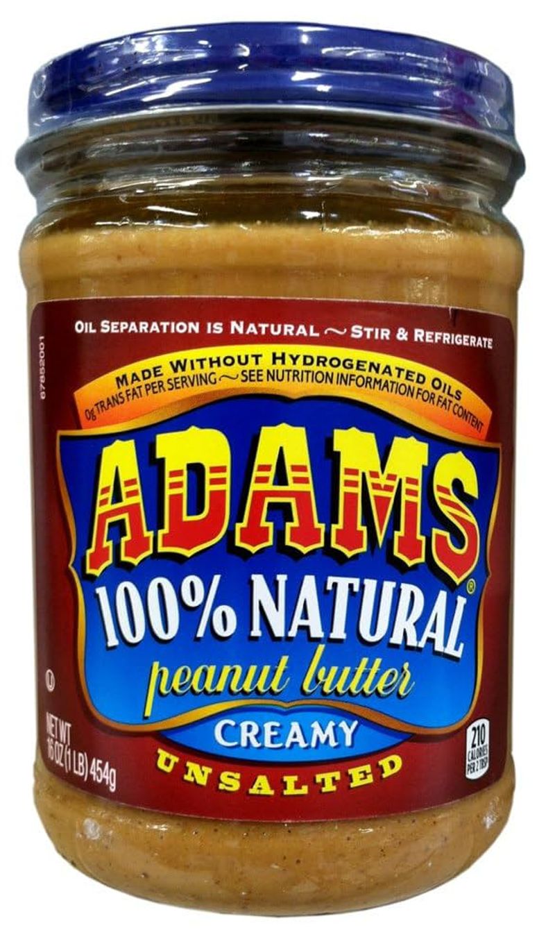 Adams 100% Natural Peanut Butter