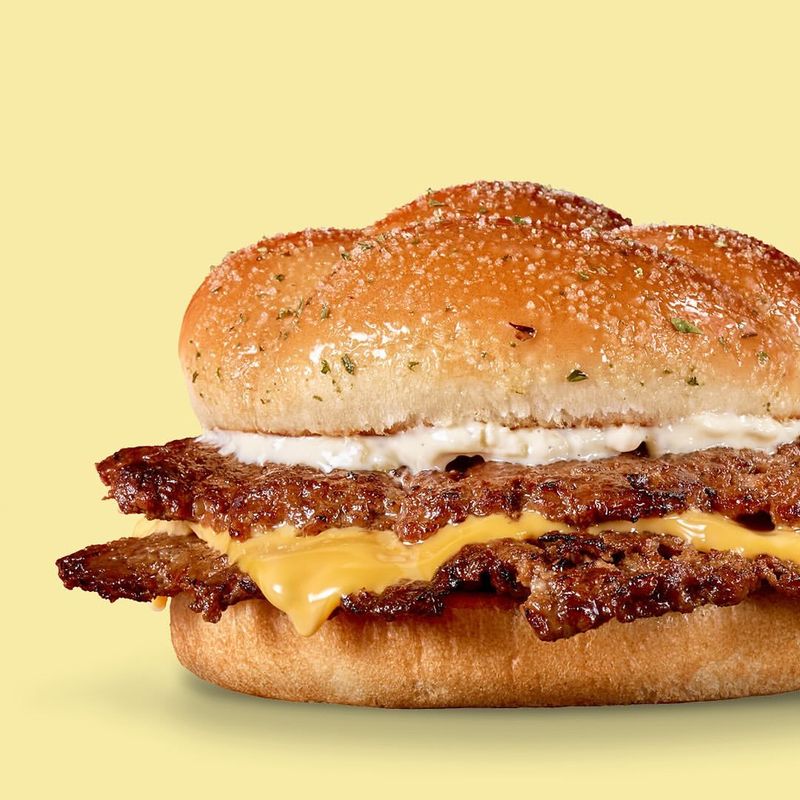Steak ’n Shake Garlic Double Steakburger
