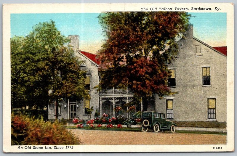 The Old Talbott Tavern – Bardstown, Kentucky (est. 1779)