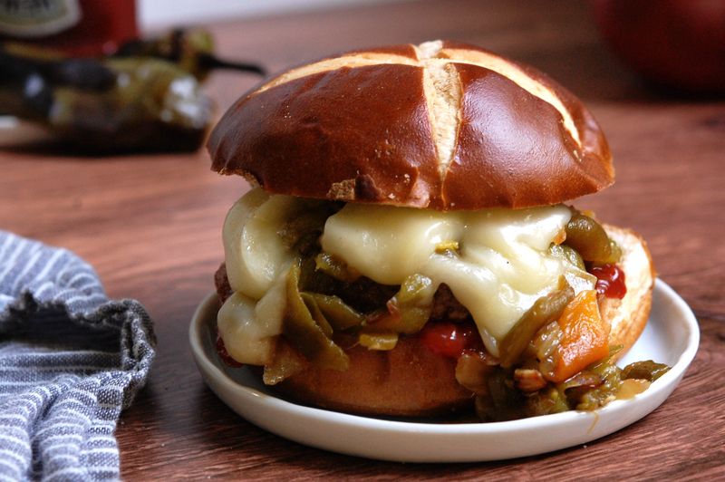 Hatch Green Chile Burger