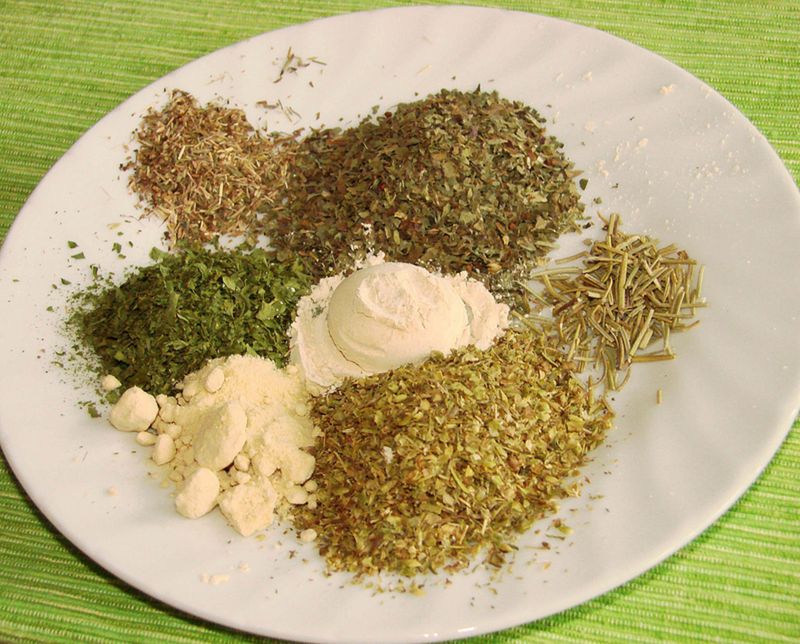 Forgetting the Herbs and Spices