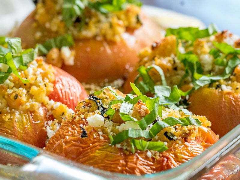 Mediterranean Stuffed Tomatoes