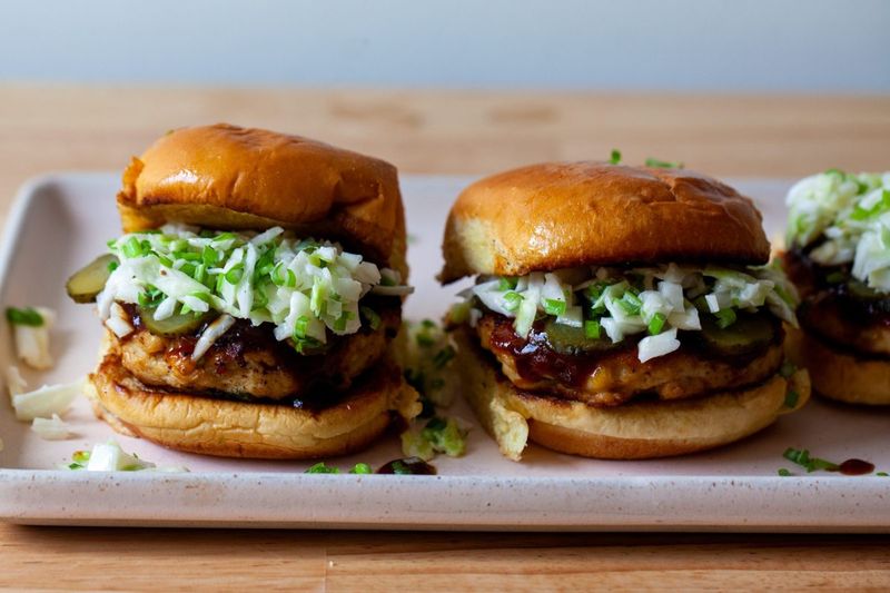 BBQ Chicken Sliders