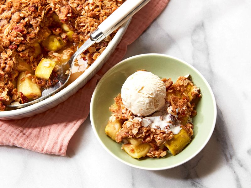 Zucchini Apple Crisp