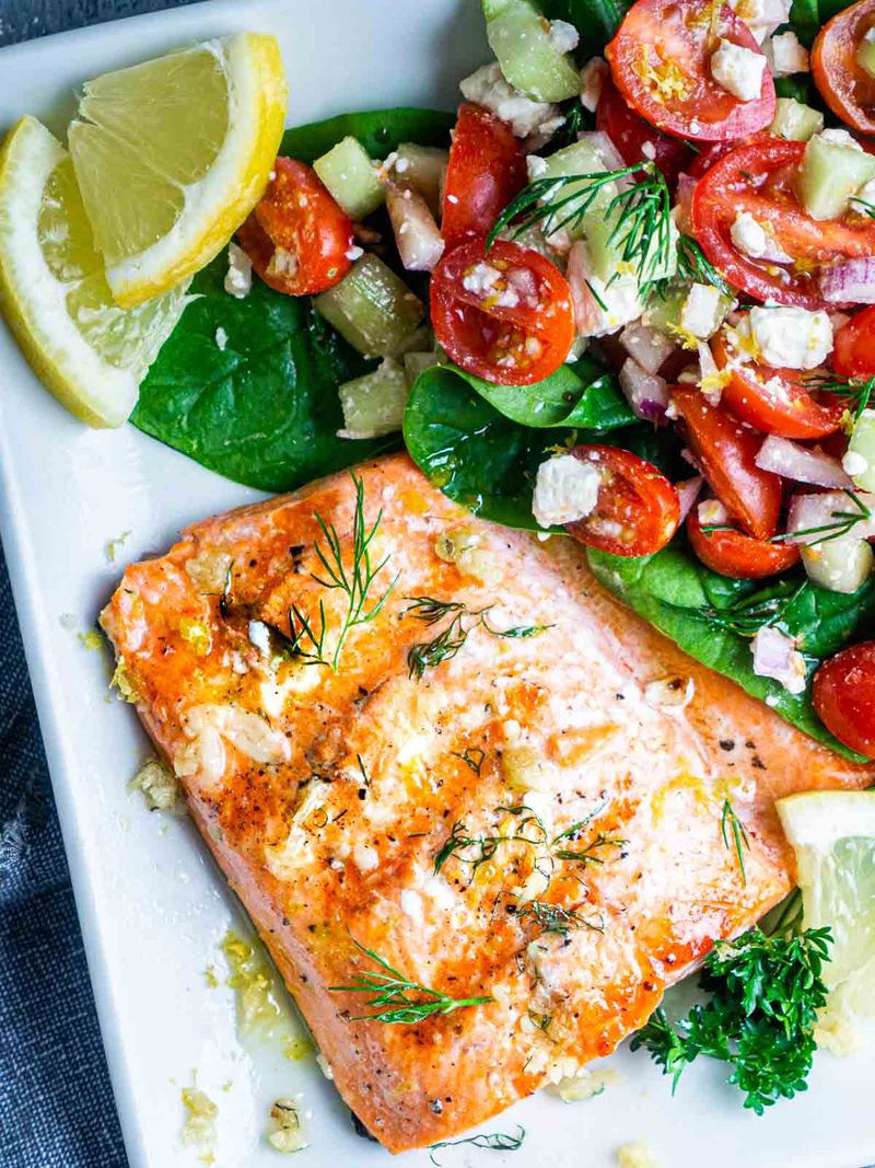 Lemon Herb Grilled Salmon