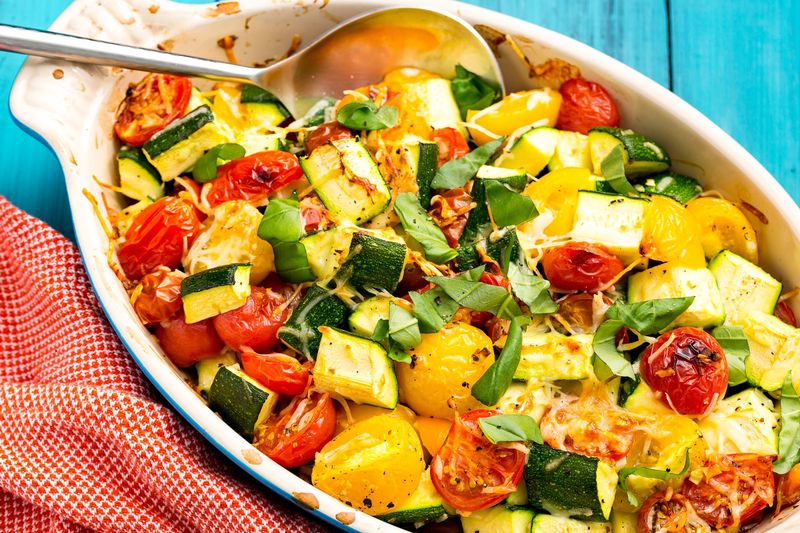 Zucchini Tomato Bake