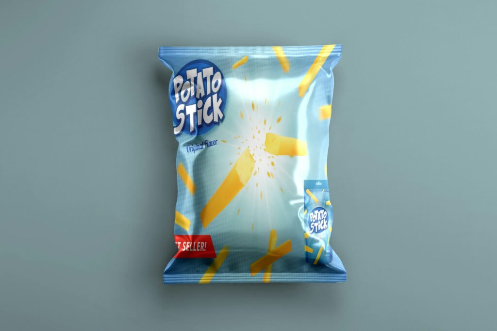A package of potato sticks.